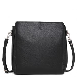Adax Ellinor Black Cormorano Shoulder Bag